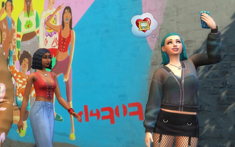 The Sims x Depop Sellers