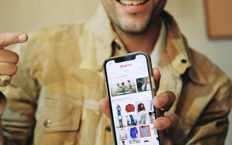 best menswear shops depop